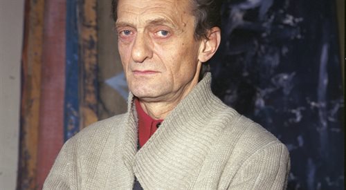 Jacek Sempoliński w Warszawie w listopadzie 1987 r.