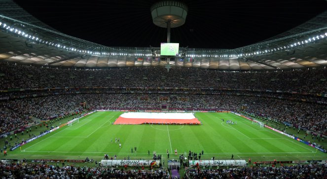 Stadion Narodowy podczas meczu Euro 2012
