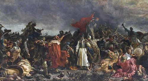 Bitwa pod Cecorą, obraz Witolda Piwnickiego