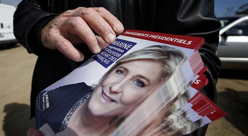 Francja - Marine Le Pen