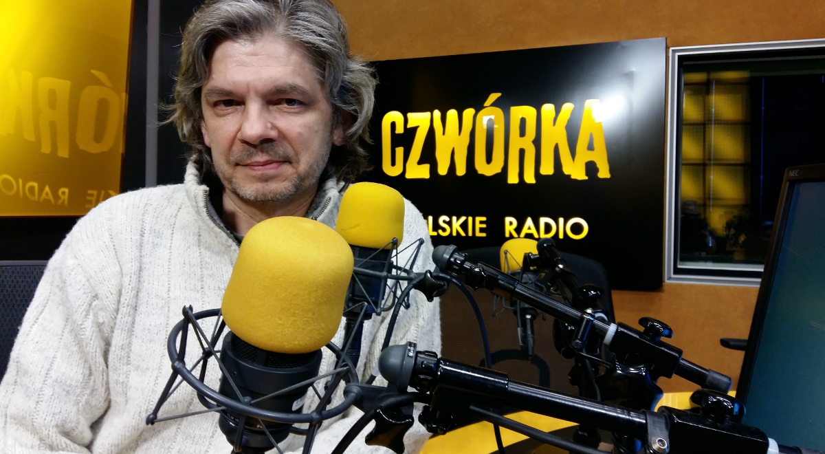 Filip Łobodziński w studiu Czwórki