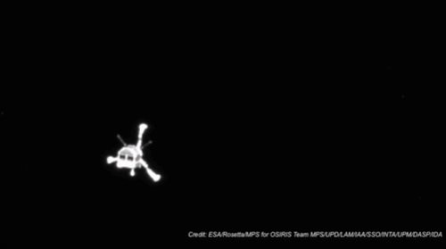 Philae odlatuje od Rosetty, a sonda robi mu zdjęcia