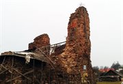 Ruiny zamku w Krewie wymagają poważnych prac konserwatorskich
