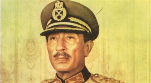Anwar as-Sadat fot.Vikipedia