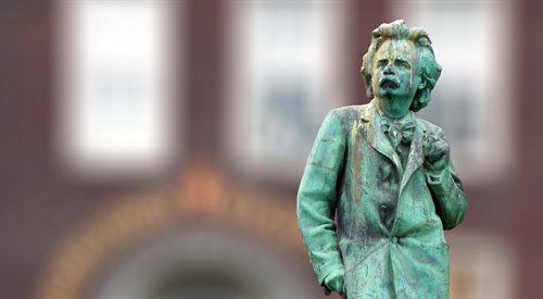 Pomnik Edwarda Griega w Bergen, norweskim mieście, z którym związany był kompozytor (zdj. ilustracyjne)