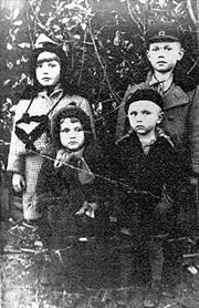 Deportowane dzieci. Kontoszyn, barnaulski rajon, 1940