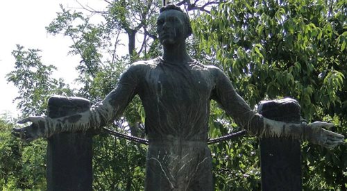 Pomnik Jerzego Iwanowa-Szajnowicza w Salonikach, fot. Wikimedia Commonsdomena publiczna