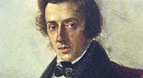 Portret Fryderyka Chopina pędzla Marii Wodzińskiej