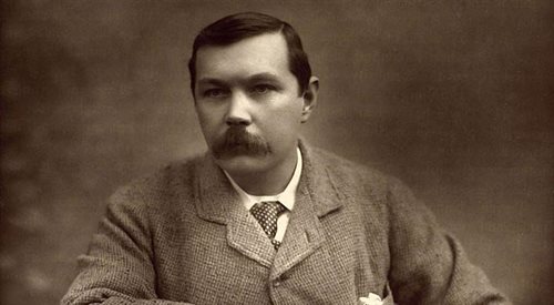 Arthur Conan Doyle w 1893 roku