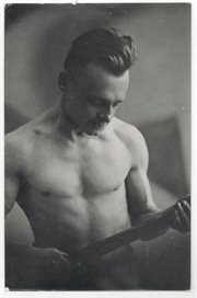 Portret młodego Witolda Pileckiego. Lata 20. 