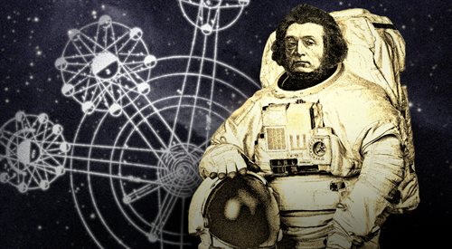 Adam Mickiewicz jeszcze przed powstaniem listopadowym pisał o przyszłych podróżach międzyplanetarnych
