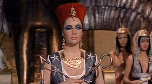 Elisabeth Taylor w roli Kleopatry