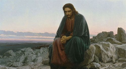Ivan Kramskoi, Chrystus na pustyni