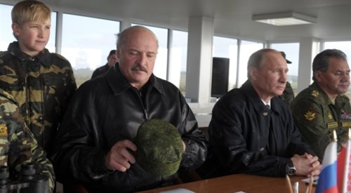 Putin i Łukaszenka wspólnie oglądali manewry wojskowe u granic Polski