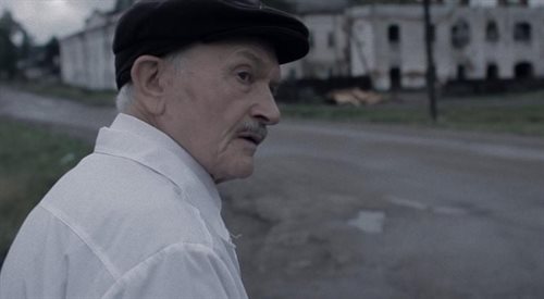Kadr z filmu Ikona Wojciecha Kasperskiego