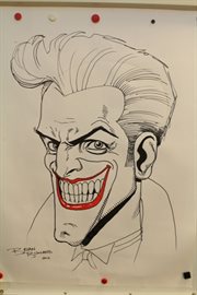 Portret Jokera wykonany specjalnie dla PR24, fot. Andrzej Szozda/PR
