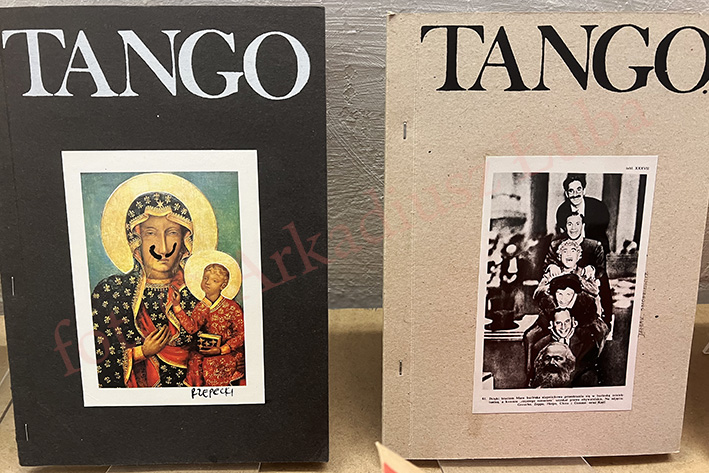 TANGO, eine Publikation, die den Rahmen eines Katalogs sprengt: sie wurde zugleich eine Galerie, ein Ausstellungskatalog und eine Dokumentation, fot.  Arkadiusz Łuba