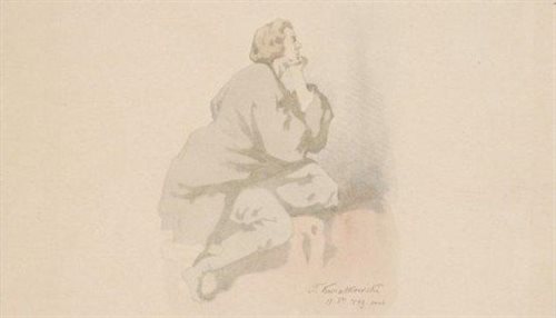 Teofil Kwiatkowski, Portret Chopina ,1849