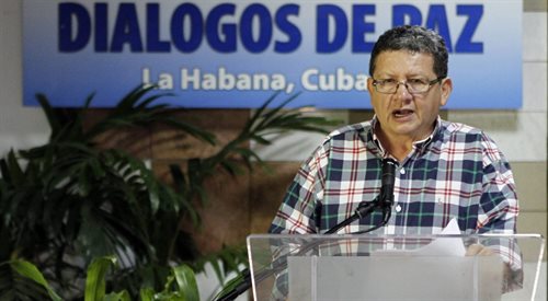 Jorge Torres - przedstawiciel FARC w negocjacjach z rządem