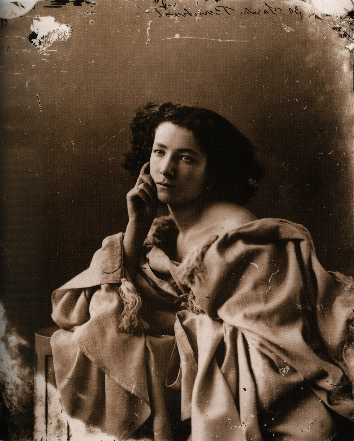 Nadar, Sarah Bernhardt. Fot. Wikimedia/domena publiczna 