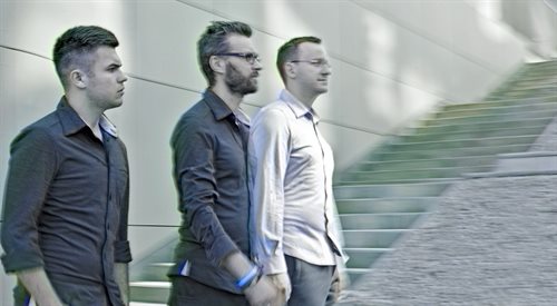 Trio RGG: Łukasz Ojdana, Krzysztof Gradziuk, Maciej Garbowski