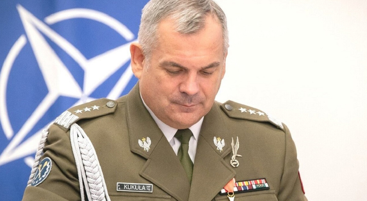 General Wiesław Kukuła - the Polish Army Chief of the General Staff