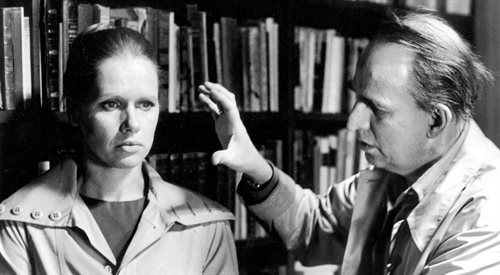 Liv Ullmann i Ingmar Bergman (na zdjęciu) byli związani nie tylko pracą na planie filmowym. W 1966 roku urodziła się ich córka, norwesko-szwedzka dziennikarka Linn Ullmann