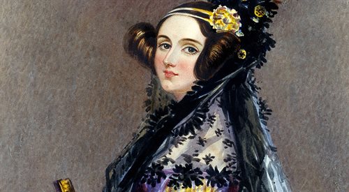 Ada Lovelace na portrecie Alfreda Edwarda Chalona