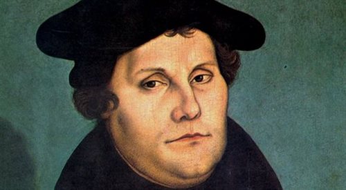 Marcin Luter, frag. obrazu z 1529 r.