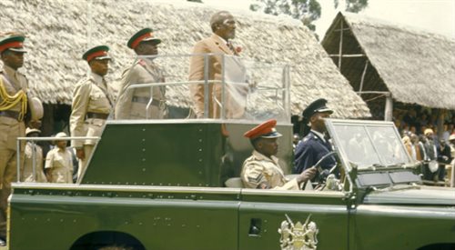 Jomo Kenyatta w 1968 roku