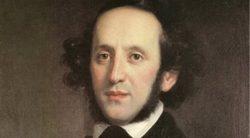 Edward Magnus, portret Felixa Mendelssohna Bartholdyego,1846
