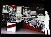 Wizualizacja ekspozycji, zaprezentowana podczas konferencji prasowej Muzeum Historii Żydów Polskich w Warszawie. Podczas konferencji ogłoszona została nowa dotacja Taube Philanthropies oraz Fundacji Koret na realizację Wystawy Głównej Muzeum Historii Żydów Polskich.