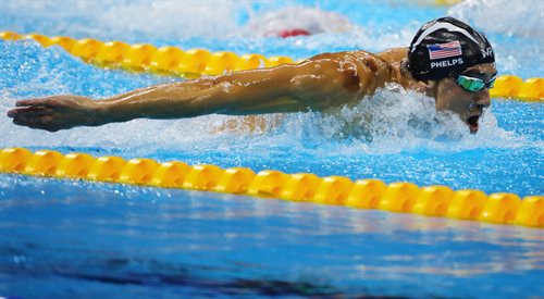Michael Phelps jak dotąd zdobył 21 złotych medali olimpijskich