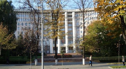 Budynek parlamentu w Kiszyniowie