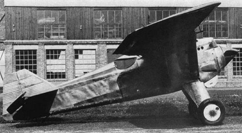 PZL P1 - pierwszy prototyp z 1928 r.