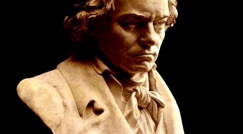 Popiersie Ludwiga van Beethovena dłuta Hugona Hagena