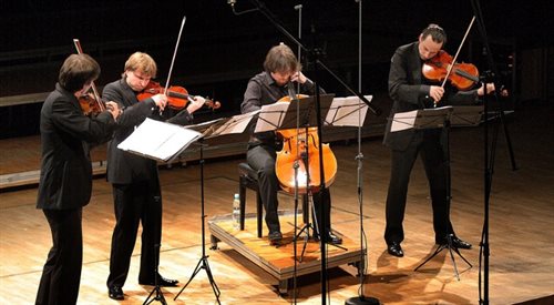 Apollon Musagte Quartett w Studiu Witolda Lutosławskiego (2013 r.)