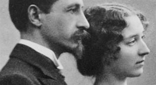 Bunin z drugą żoną, zdjęcie z 1910 roku