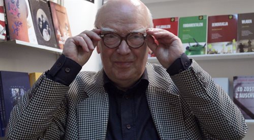 Poeta i eseista Jarosław Marek Rymkiewicz spotkał się z czytelnikami na 54. Międzynarodowych Targach Książki w Warszawie (23.09.2009)