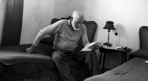 Ernest Hemingway w 1959 roku