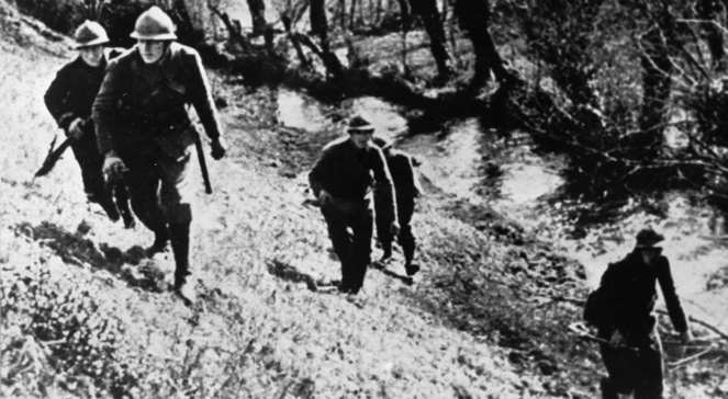 Polscy żołnierze w bitwie pod Kockiem (2.10.1939). Fot. PAPCAFreprod.