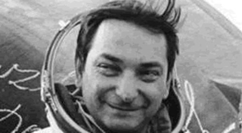 Kosmonauta radziecki, Walerij Bukowski. 1979 r. Wikiemdia Commonscc. Źr.: Bundesarchiv