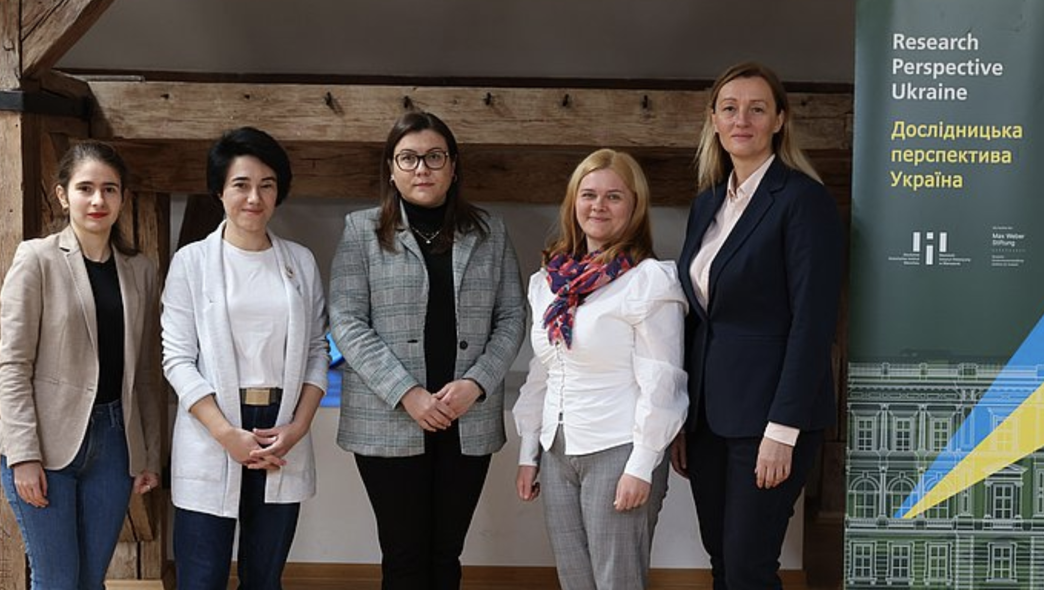 Die Stipendiatinnen des Programms Forschungsperspetive Ukraine am Deutschen Historischen Institut Warschau, fot. DHI Warschau
