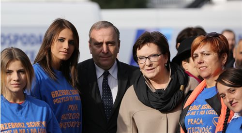 Premier Ewa Kopacz powiedziała, że atutem jej partii nie może być wyłącznie straszenie PiS-em