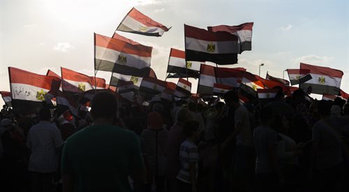 Jedna z demonstracji arabskiej wiosny w Egipcie