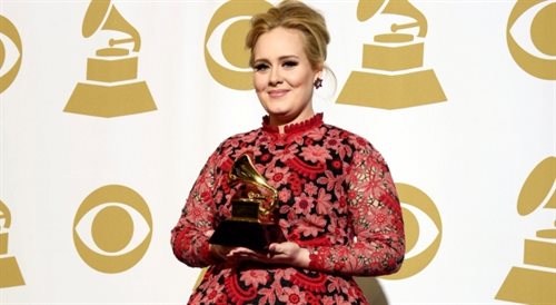 Adele z nagrodą Grammy