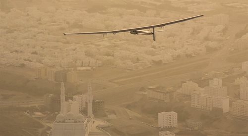 Solar Impulse 2 w Omanie