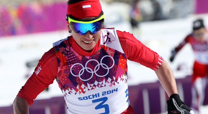 Justyna Kowalczyk w biegu łączonym na 15 km na igrzyskach w Soczi