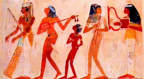 Muzyka starożytnego Egiptu, choć powstała tysiące lat temu, była już na bardzo zaawansowanym poziomie