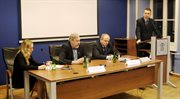 Debata o relacjach białoruskich z udziałem byłych wiceszefów dyplomacji Białorusi i Polski Andreja Sannikaua i Pawła Kowala .Rozmowę moderował dziennikarz i aktywista Witaut Siwczyk